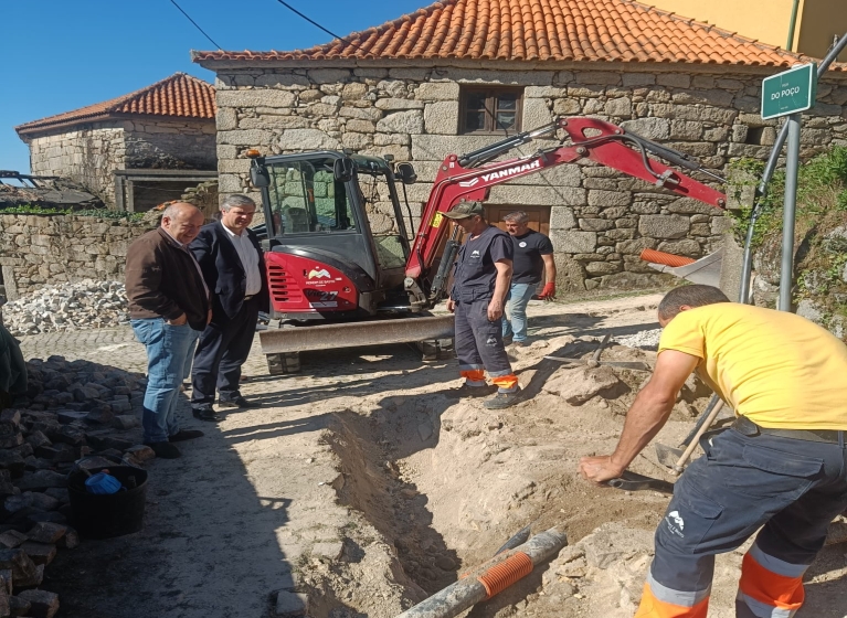 Intervenção na Rede de Abastecimento de Água em Travassos