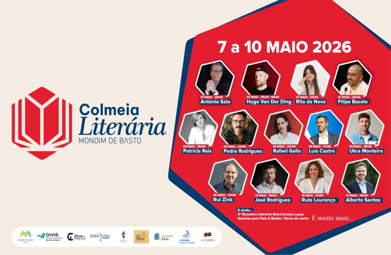 Colmeia Literária regressa a Mondim de Basto de 7 a 10 de maio de 2026