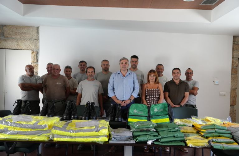 Município reforça segurança dos Sapadores Florestais com novo equipamento de proteção individual