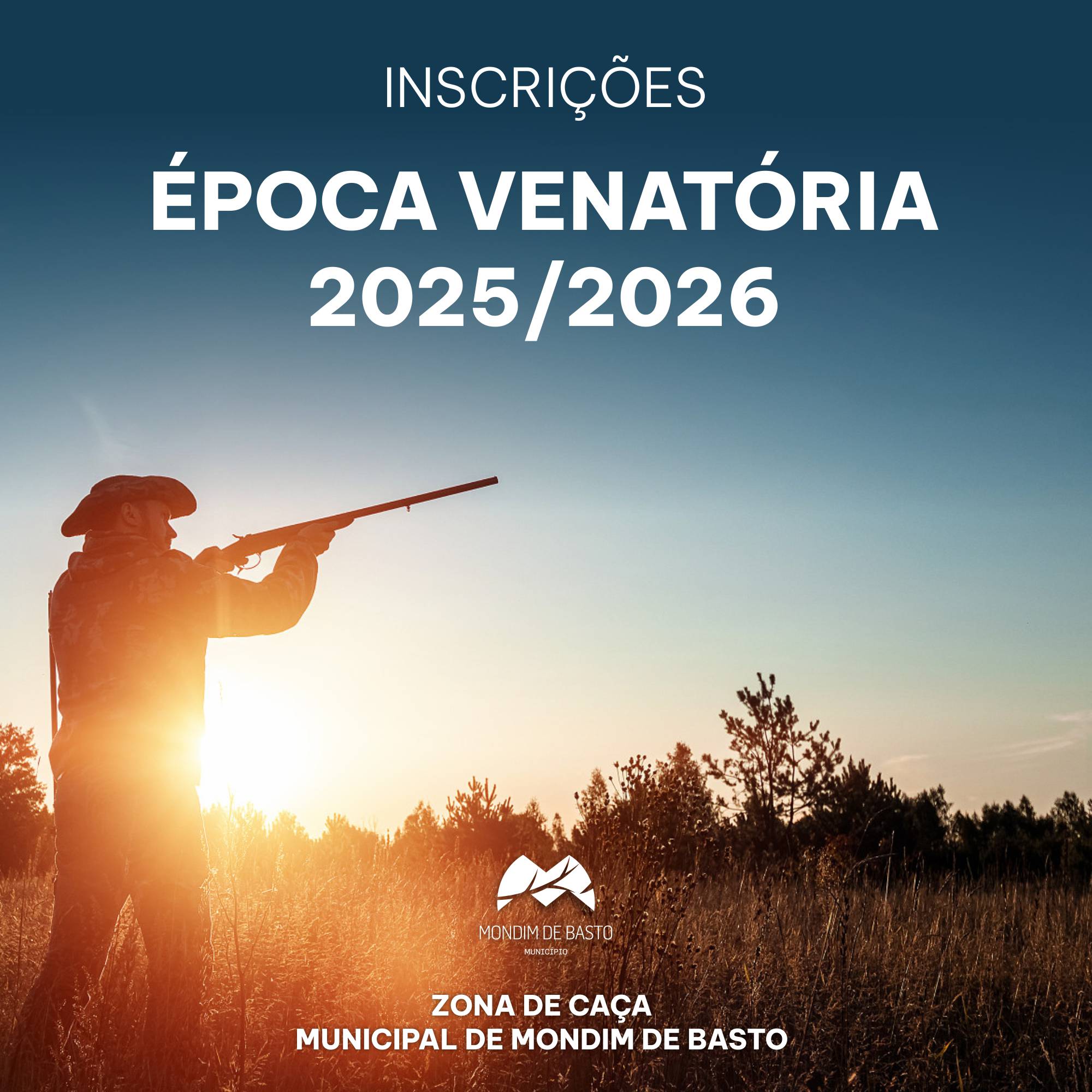 Inscrições Época Venatória 2025/2026