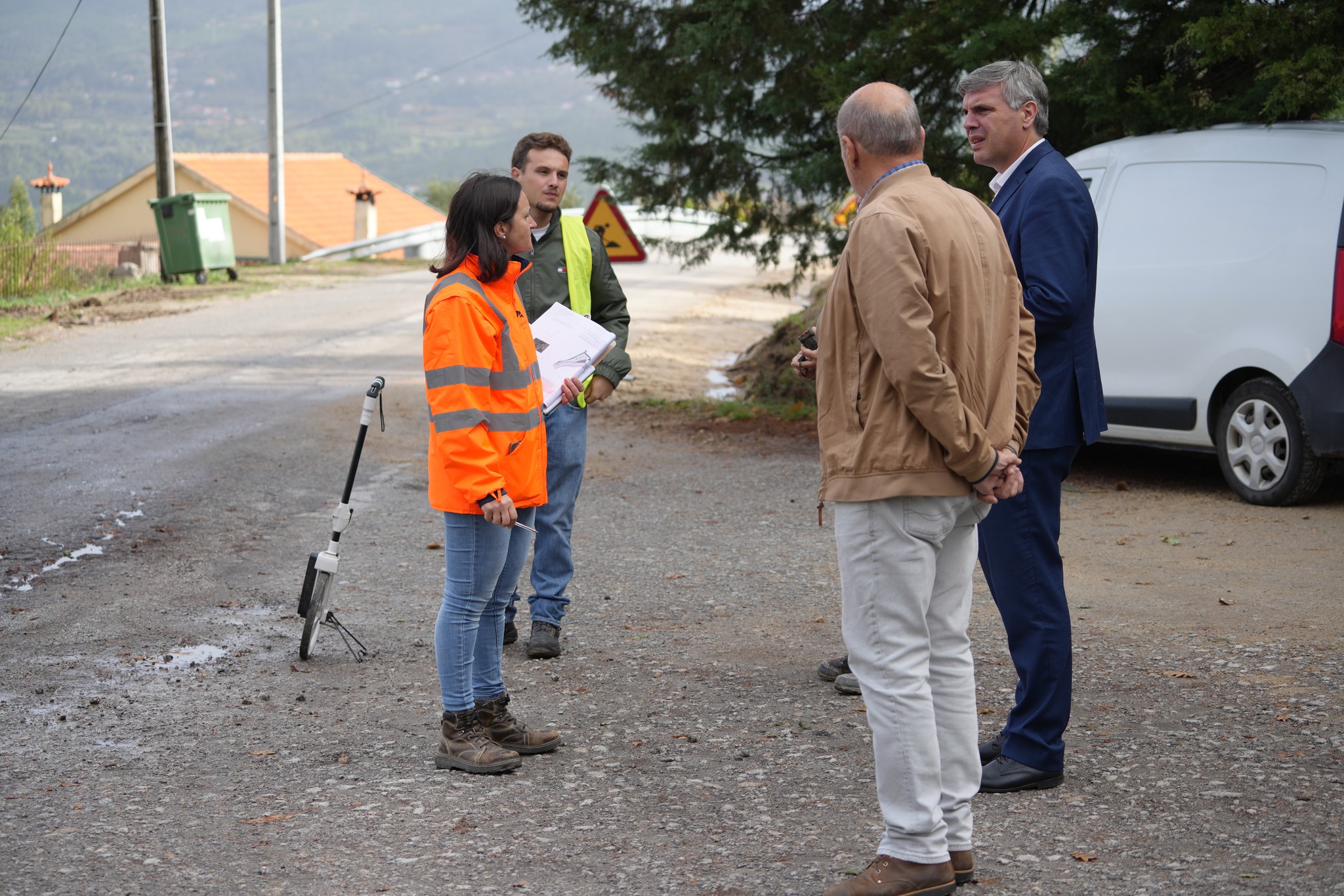 Requalificação da Estrada Municipal EM 312 está a decorrer