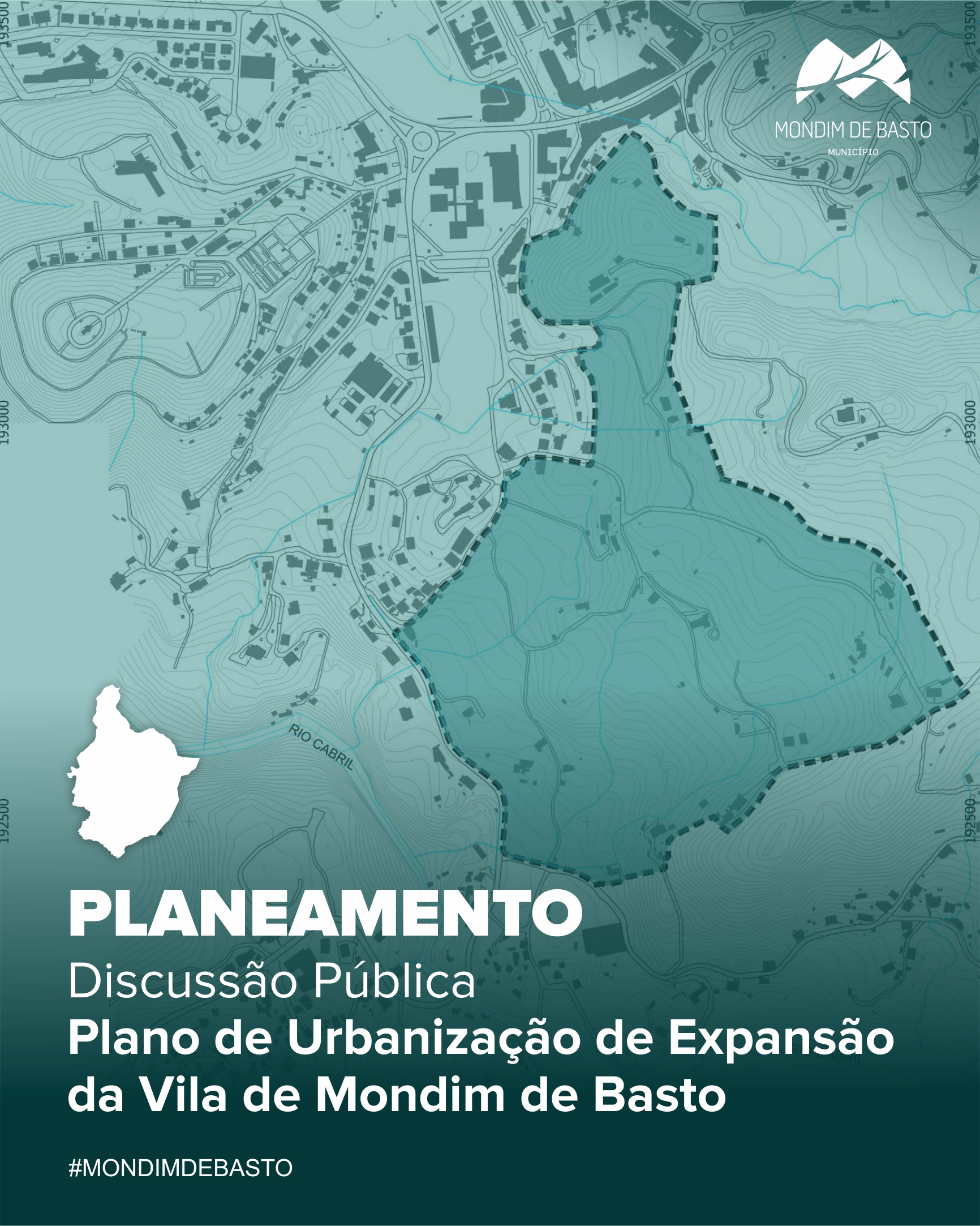 imagem com mapa da vila