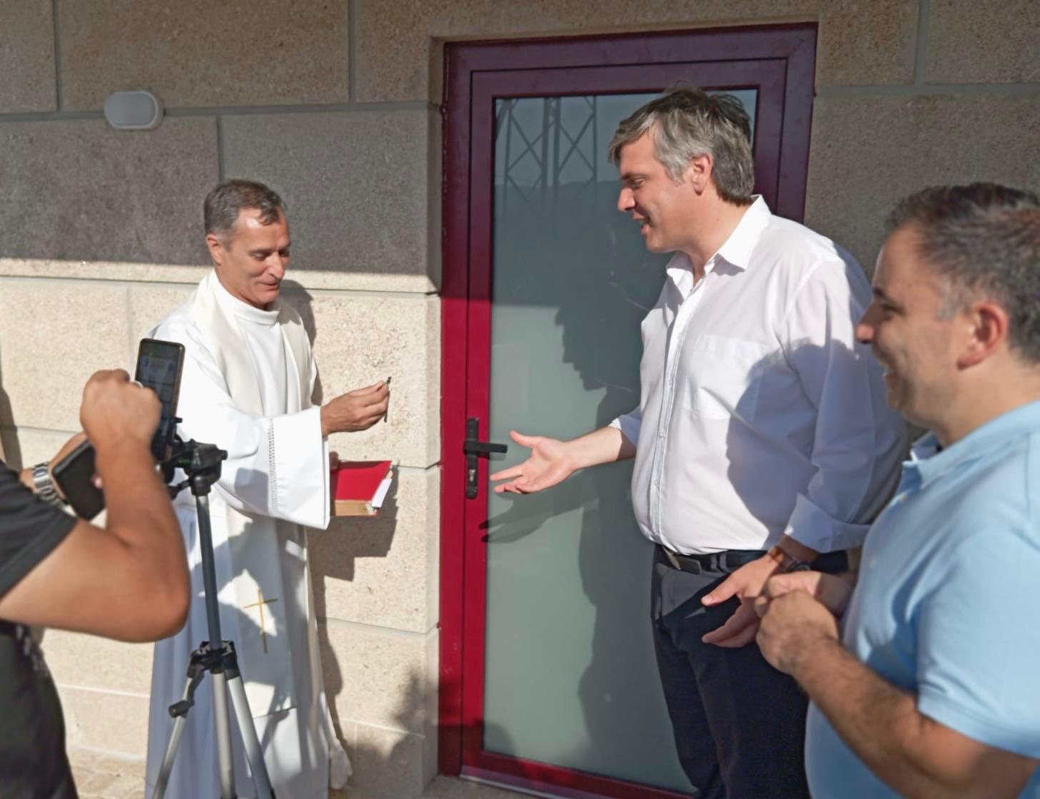 Inauguração da Infraestrutura de Apoio à Capela de Santa Luzia de Vilar de Viando