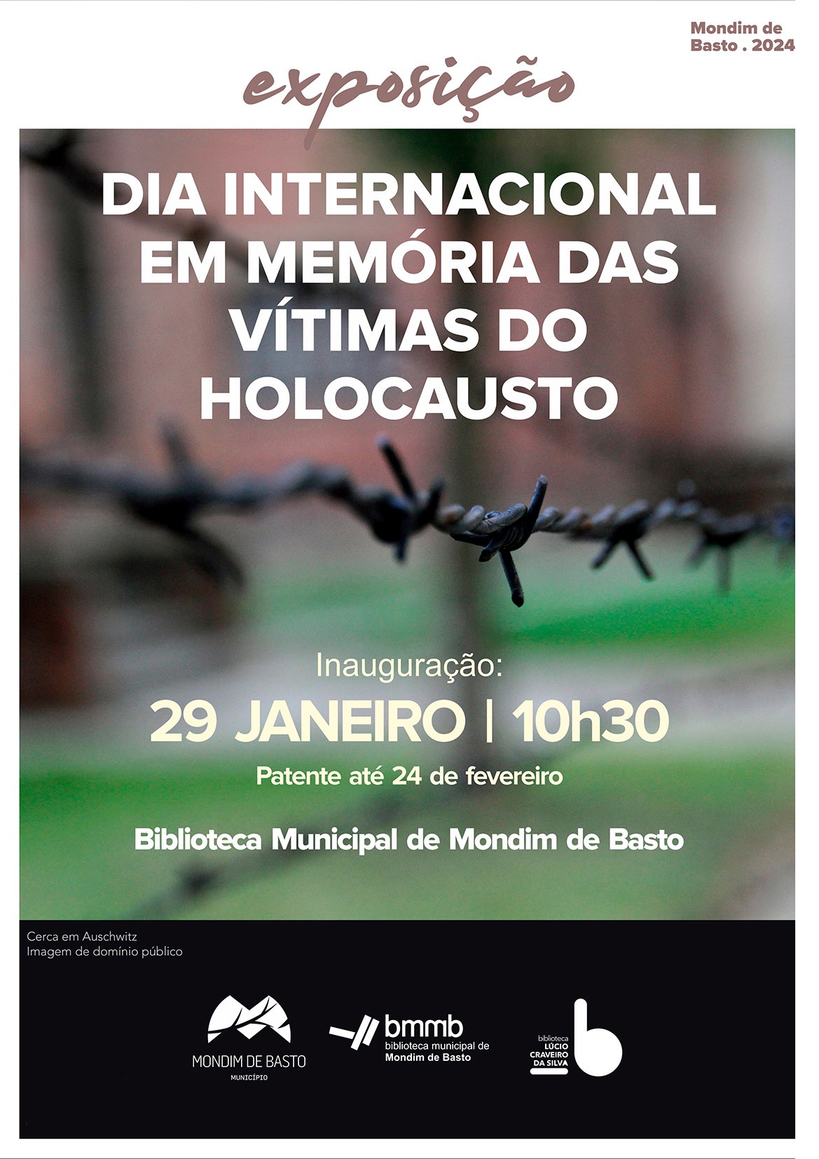 Exposição em Memória das Vítimas do Holocausto