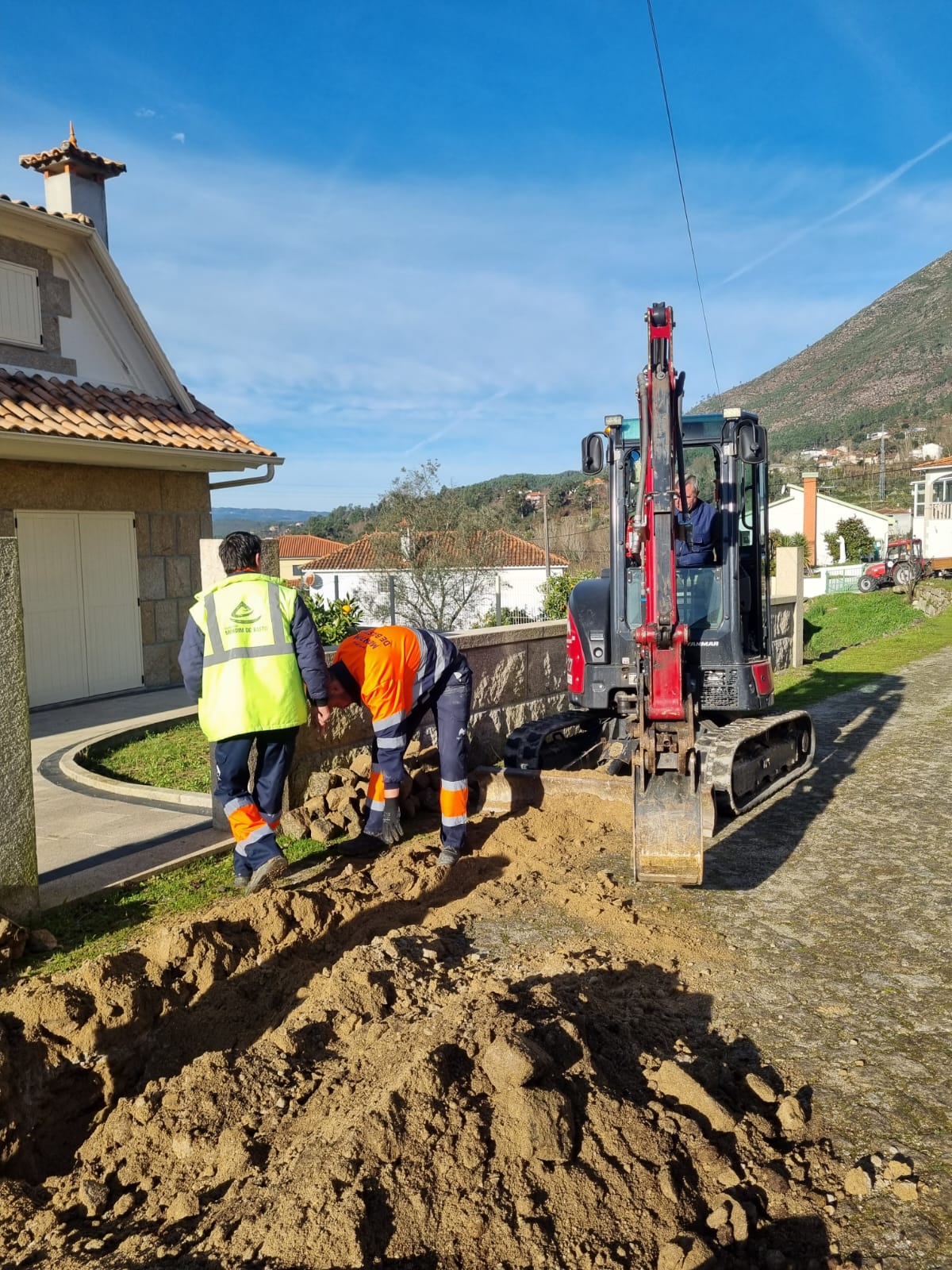 Renovação condutas abastecimento de água